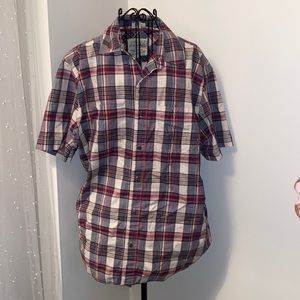 Men’s shirt sleeve flannel